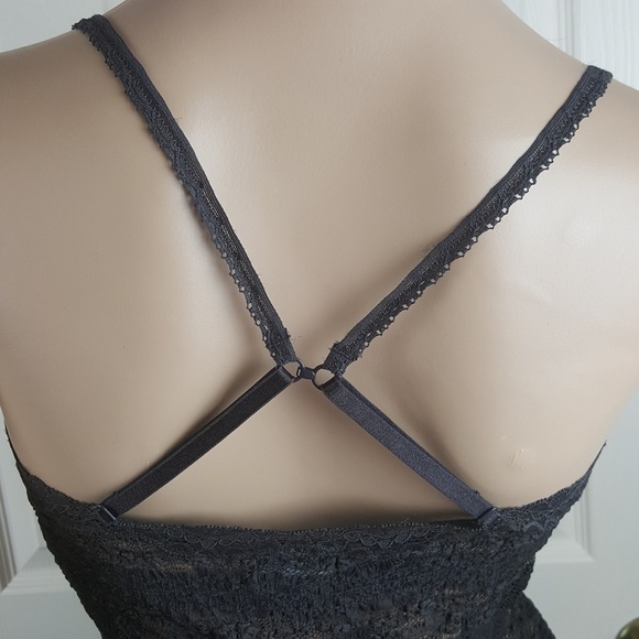 Intimately Free People Gray Lace Tank Top - Picture 5 of 8